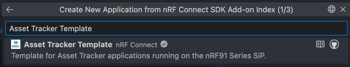 Asset Tracker Template add-on